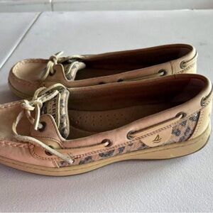 Sperry Women's Leopard Boat Shoes